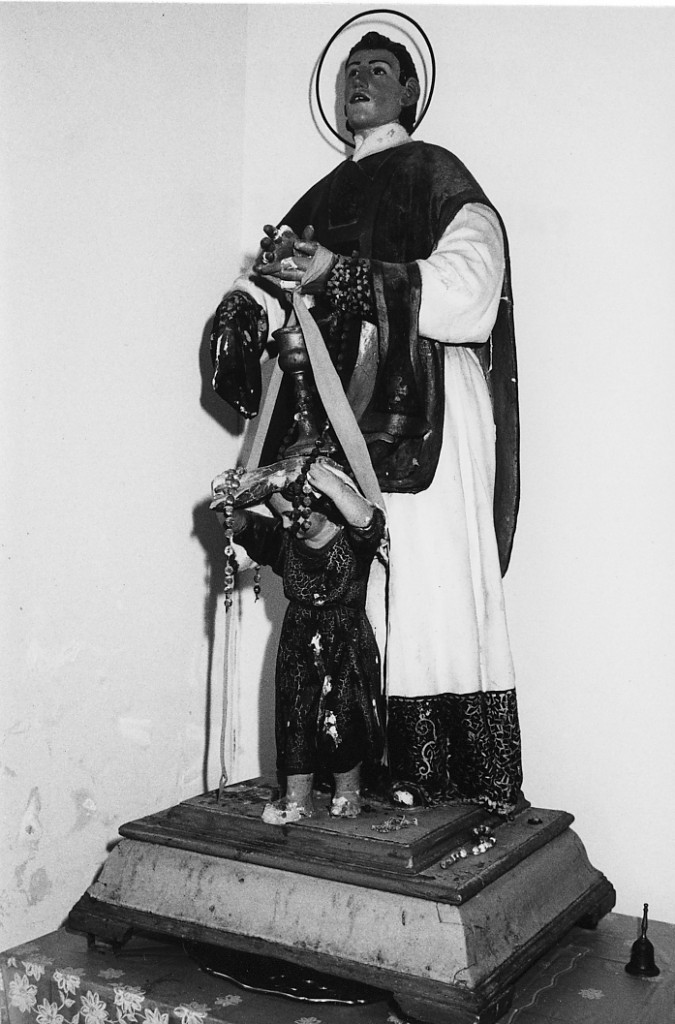 Santo (statua processionale) - produzione Italia meridionale (sec. XIX)