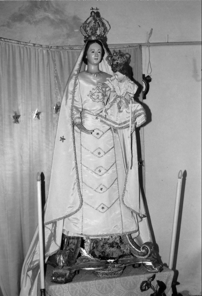 Madonna con il Bambino (manichino) - ambito abruzzese (fine/inizio secc. XIX/ XX)