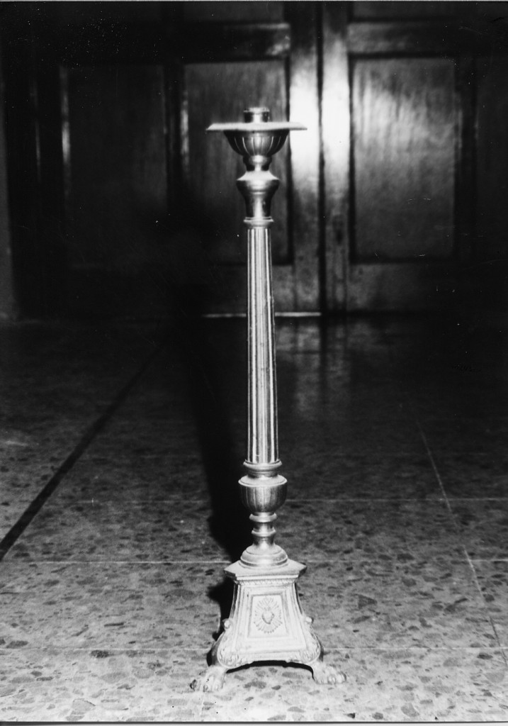 candeliere, serie - produzione abruzzese (prima metà sec. XIX)
