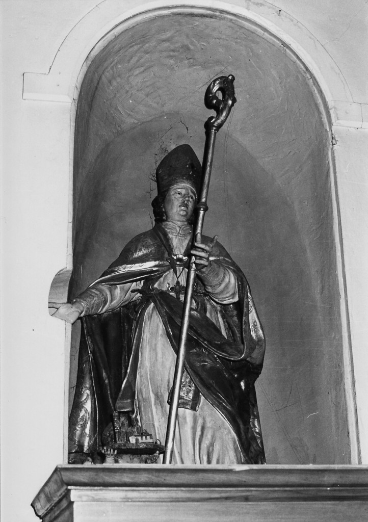 Vescovo (statua) - ambito abruzzese (sec. XIX)