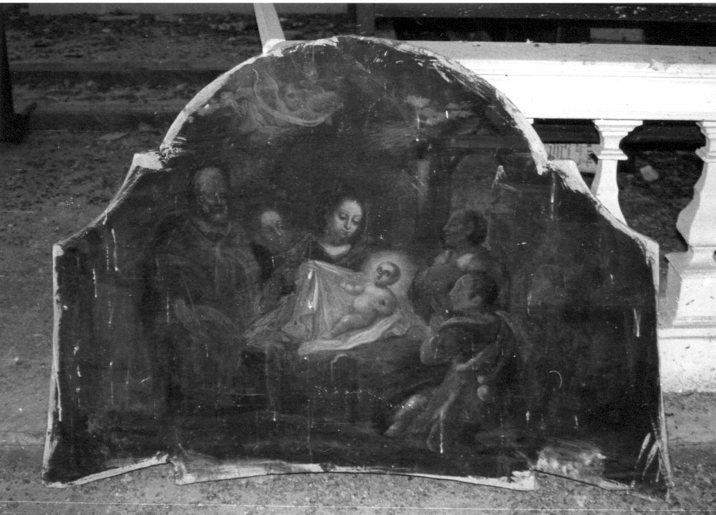 natività di Gesù (dipinto) - ambito abruzzese (fine/inizio secc. XVII/ XVIII)