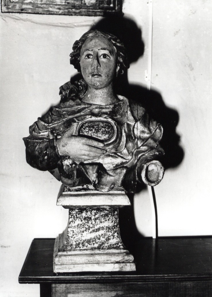 reliquiario - a busto - ambito Italia centrale (sec. XVI)