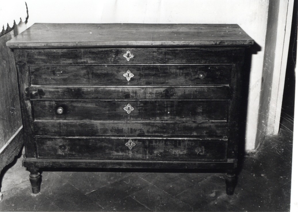 cassettone - ambito Italia centrale (sec. XIX)