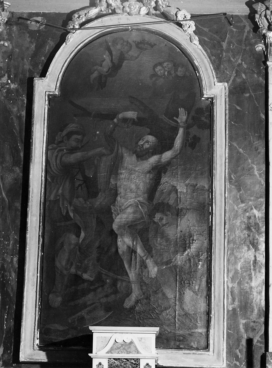 martirio di San Bartolomeo (dipinto, opera isolata) - ambito abruzzese (sec. XIX)