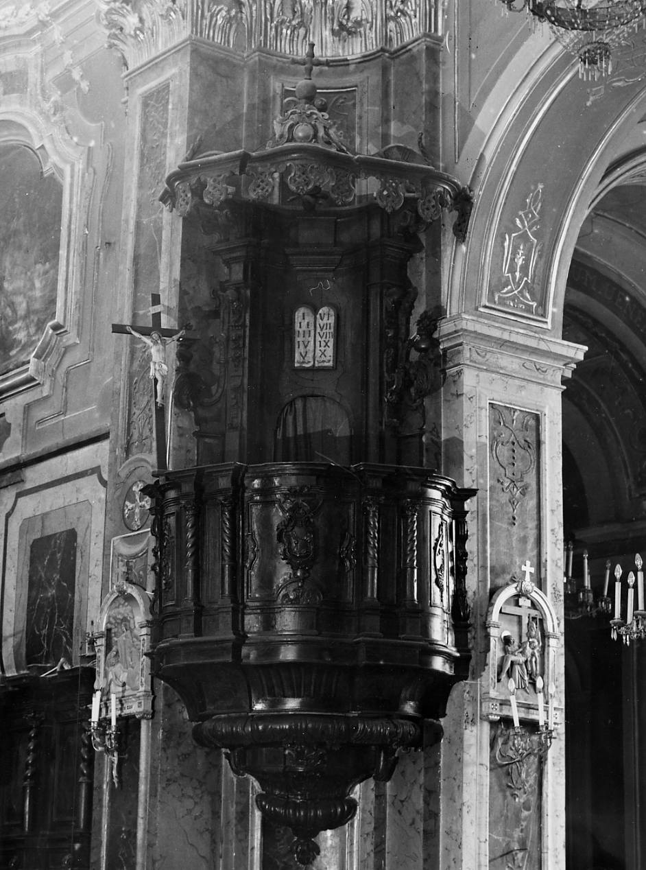 pulpito di Fratelli Mascio (bottega) (sec. XVIII)
