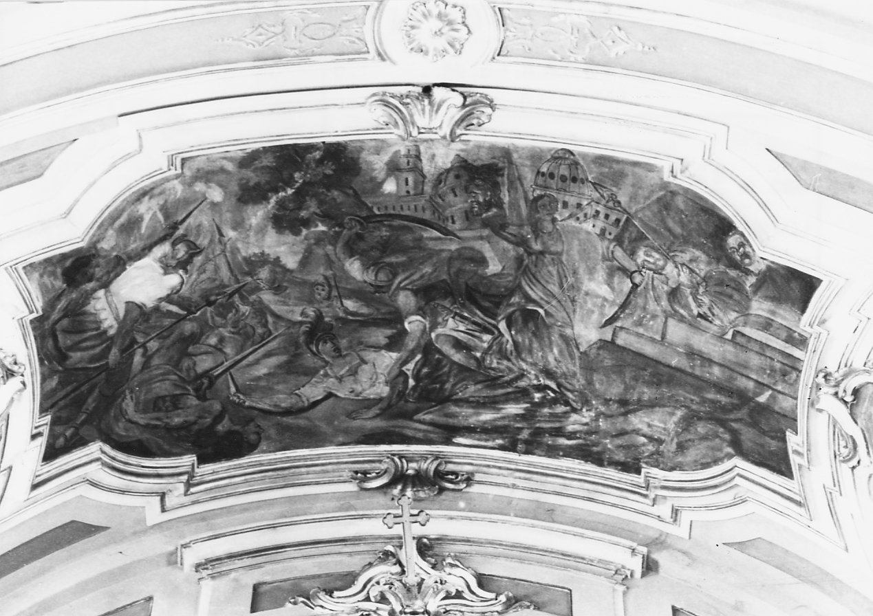 Giuditta con la testa di Olofene (dipinto) di Teodoro Ludovico (attribuito) (secc. XVIII/ XIX)