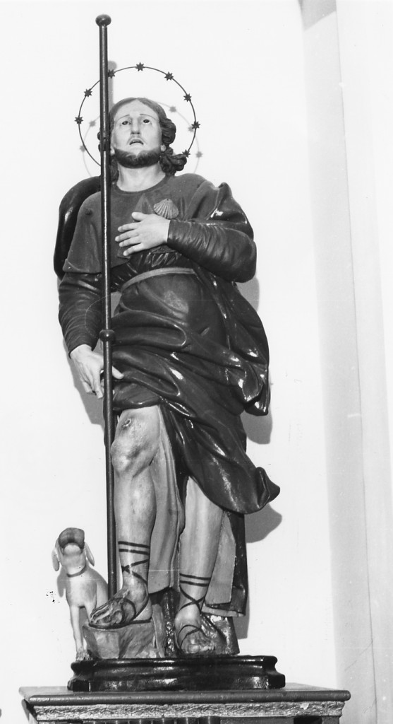 San Rocco (statua) di Colombo Giacomo (scuola) (sec. XVIII)