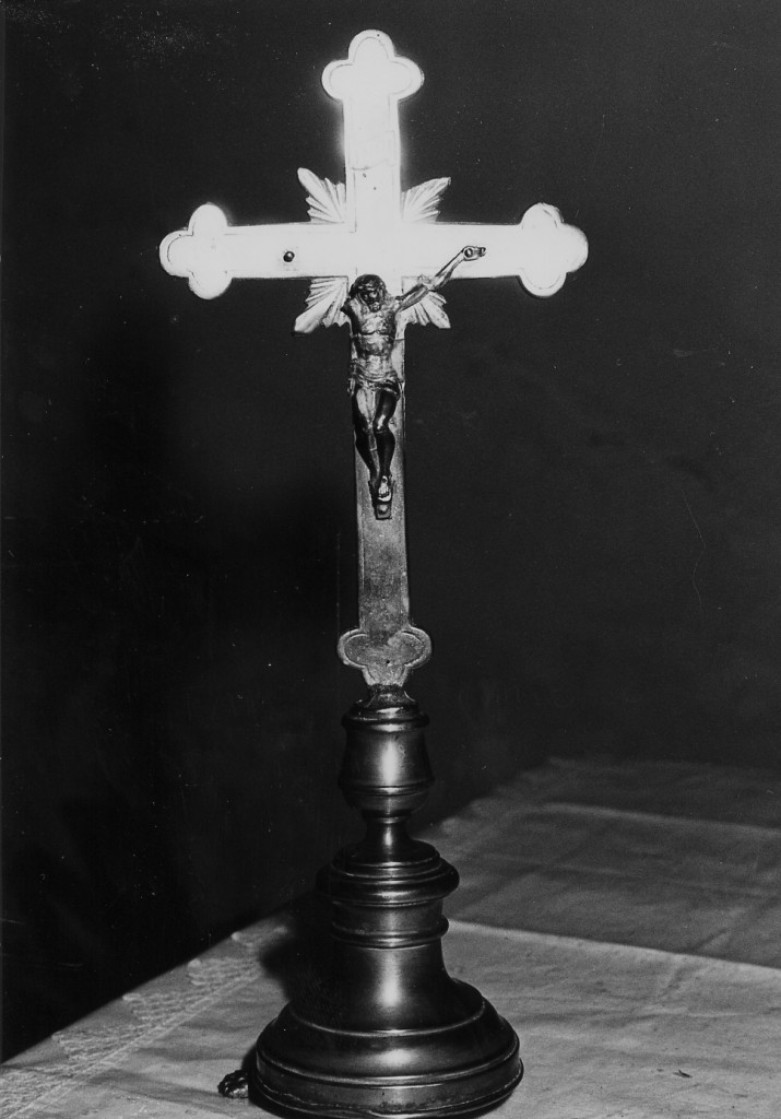 Cristo (croce d'altare) - produzione abruzzese (sec. XIX)
