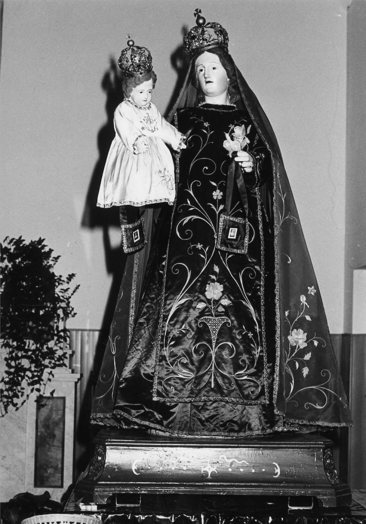 Madonna con Bambino (statua processionale) - produzione abruzzese (sec. XIX)