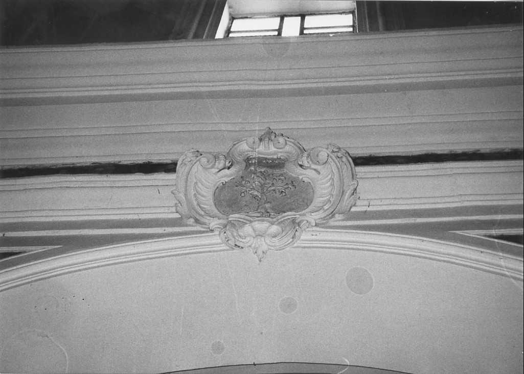 Albero con uccello/ Stelle (medaglione) - ambito Italia centrale (prima metà sec. XVIII)