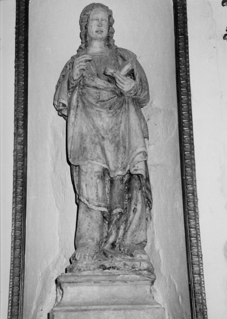 San Giovanni Evangelista (statua) - ambito abruzzese (secc. XV/ XVI)