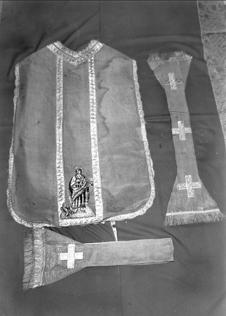 San Giovanni Evangelista (paramento liturgico) - ambito Italia centrale (sec. XVIII)