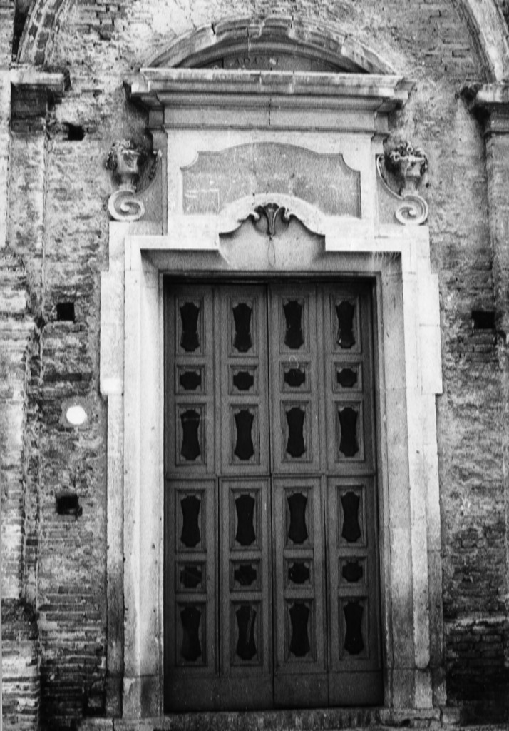 Motivi decorativi (mostra di portale) - ambito Italia centrale (sec. XVII)