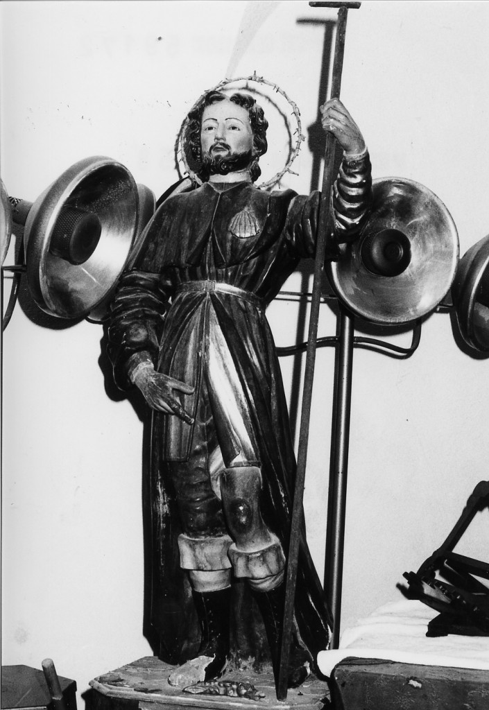 San Rocco (statua) - ambito Italia centrale (sec. XIX)