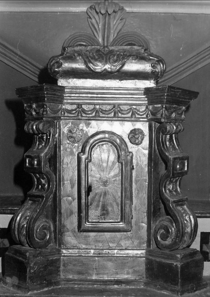 tabernacolo - produzione abruzzese (fine/inizio secc. XIX/ XX)