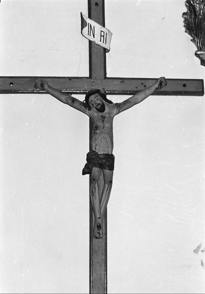 crocifisso - produzione abruzzese (fine/inizio secc. XIX/ XX)