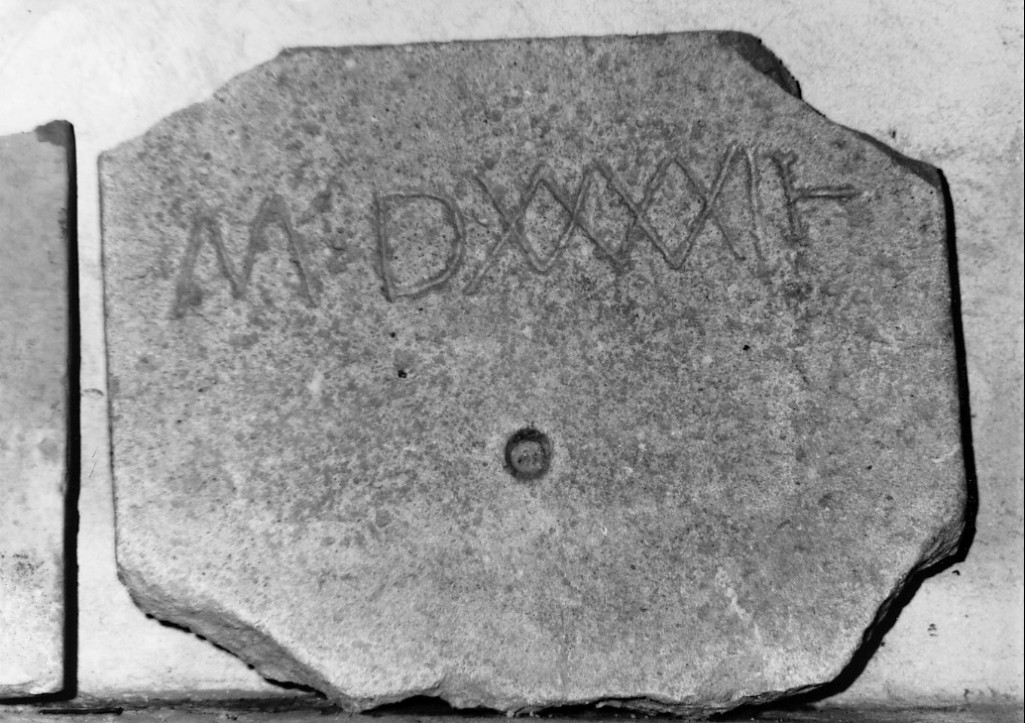 lastra - ambito Italia centrale (sec. XVI)