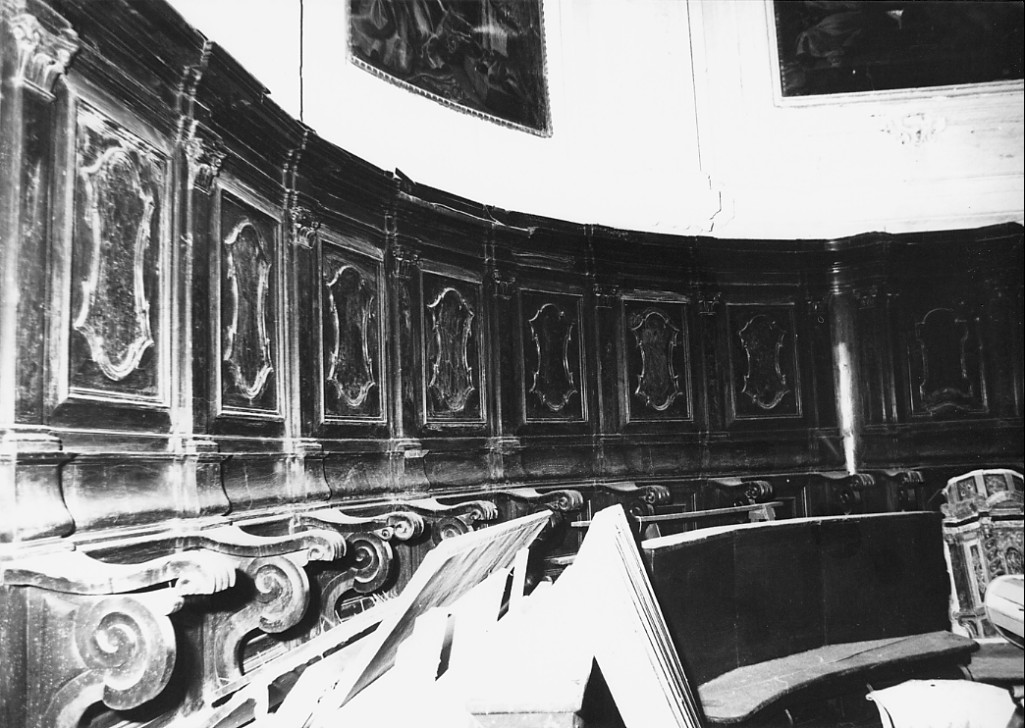 stalli del coro - ambito Italia centrale (sec. XVIII)