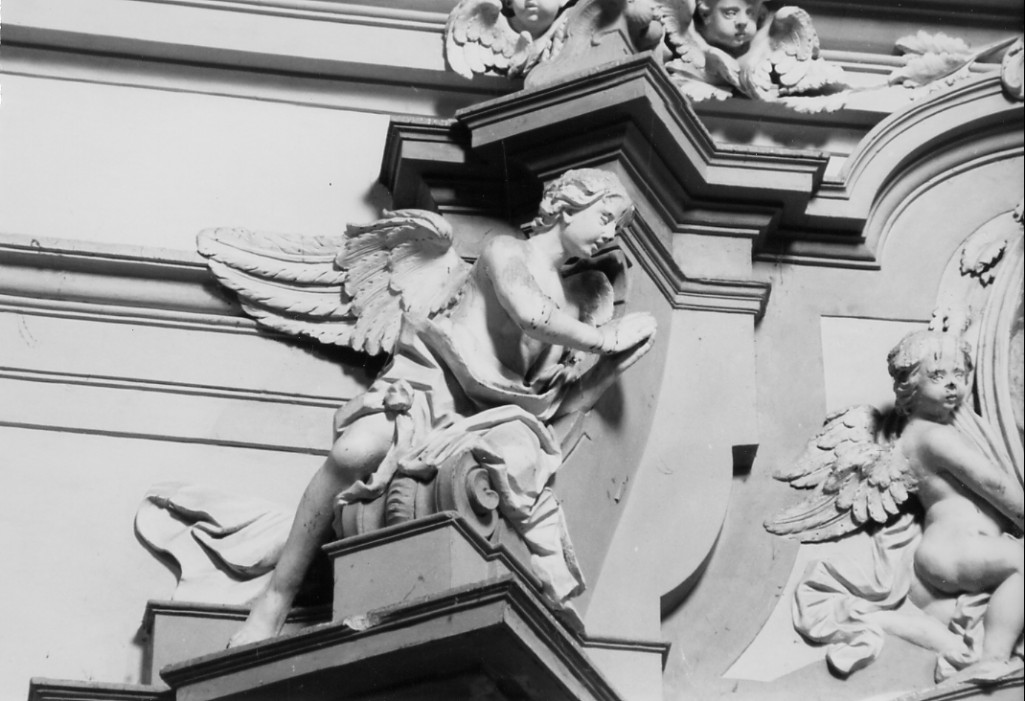 Angelo (scultura, serie) di Piazzoli Carlo (attribuito) (prima metà sec. XVIII)