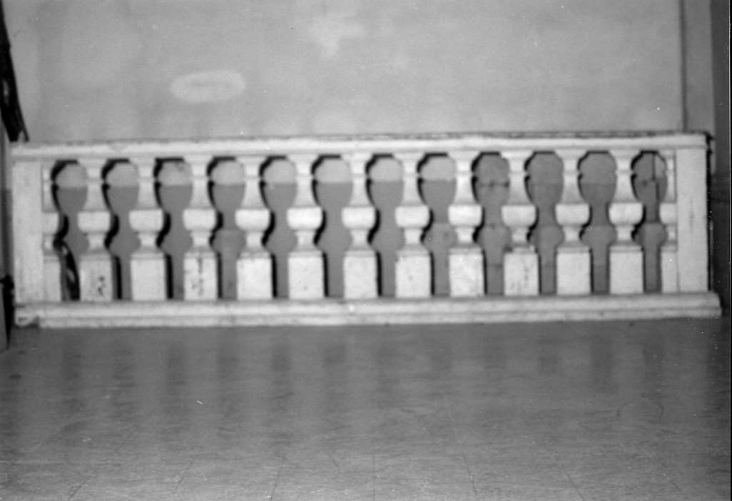 balaustrata - ambito Italia centrale (sec. XVIII)