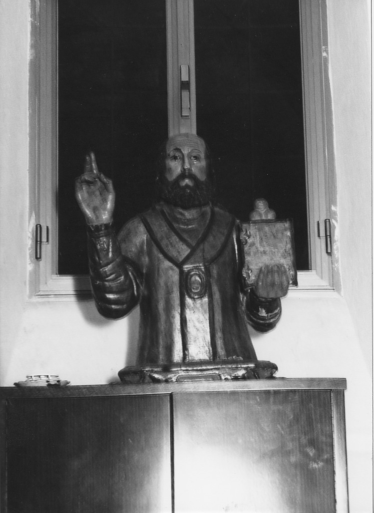San Nicola di Bari (reliquiario - a busto) - ambito Italia centro-meridionale (fine/inizio secc. XVII/ XVIII)