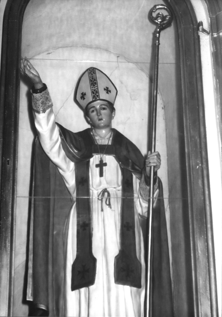 Sant'Emidio Vescovo (statua) - ambito Italia centrale (sec. XX)