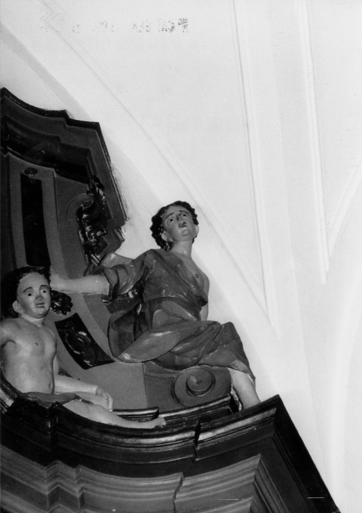 Angelo (scultura, serie) - ambito Italia centrale (ultimo quarto sec. XVIII)