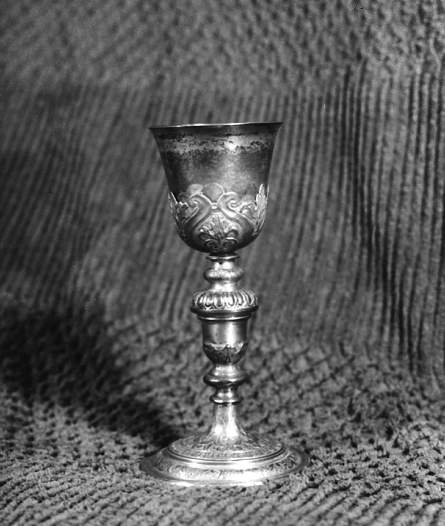 Motivi decorativi vegetali, a baccelli (calice) - ambito Italia centrale (seconda metà sec. XVII)