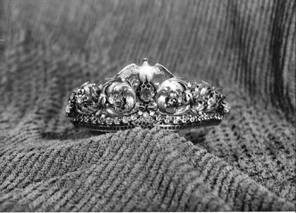 Colomba (corona da statua) di Persico F (attribuito) - ambito abruzzese (inizio sec. XX)