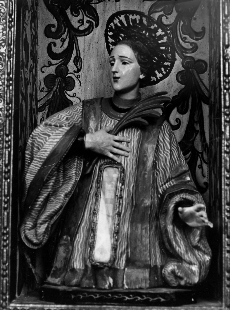 San Valentino martire (reliquiario - a busto) - produzione abruzzese (seconda metà sec. XVIII)