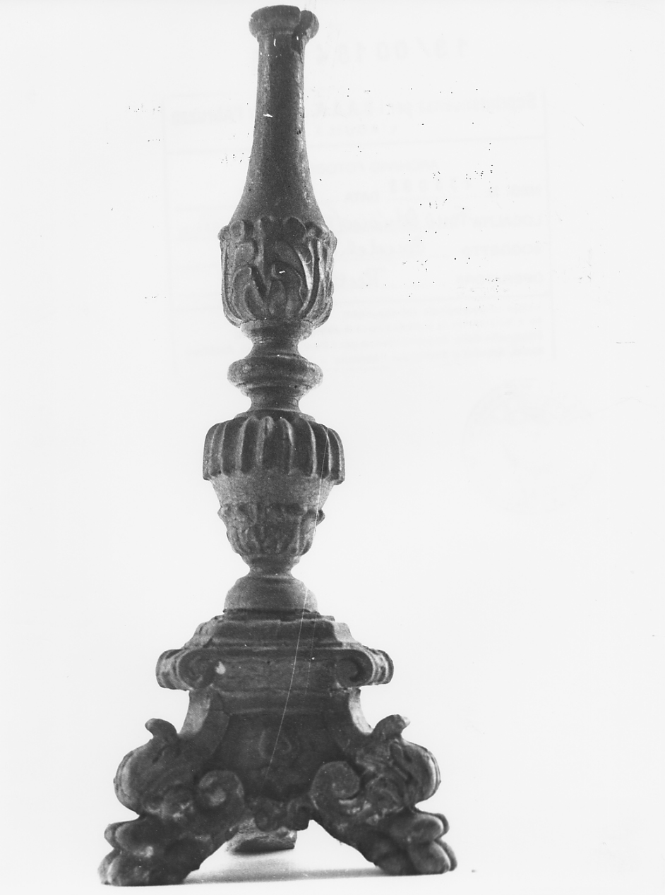 candeliere - ambito Italia centrale (sec. XVII)