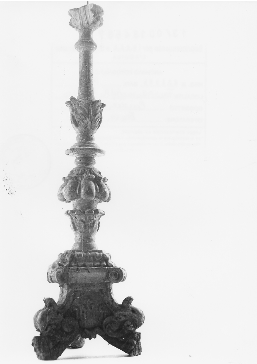 candeliere - ambito Italia centrale (sec. XVII)