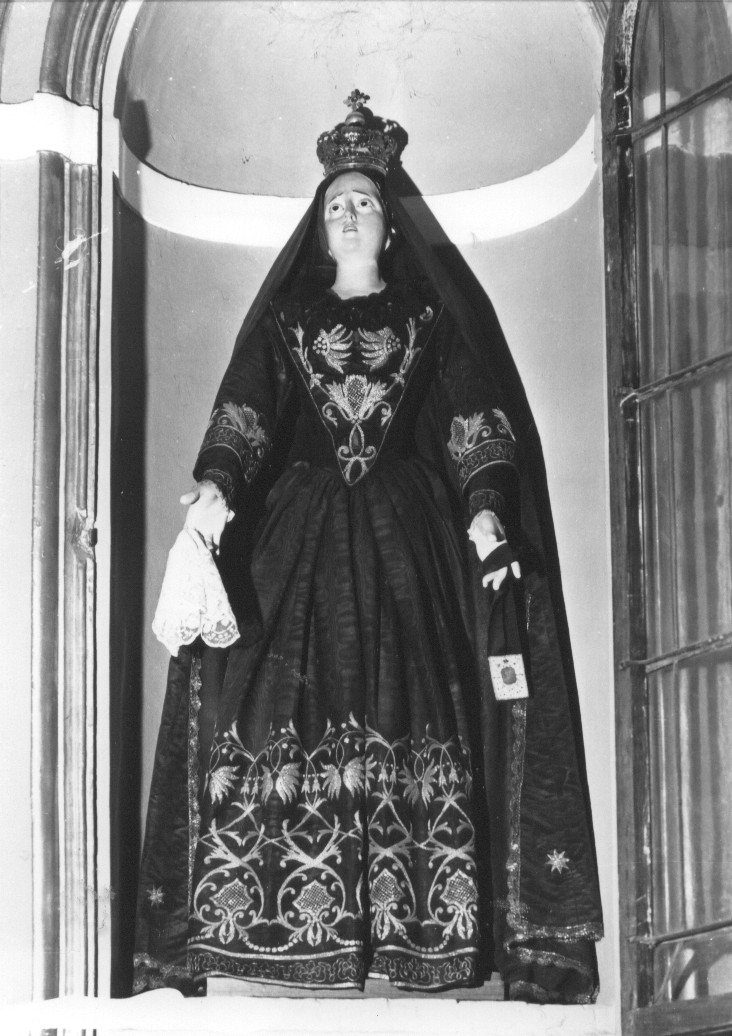 Madonna Addolorata (statua) - ambito abruzzese (sec. XIX)