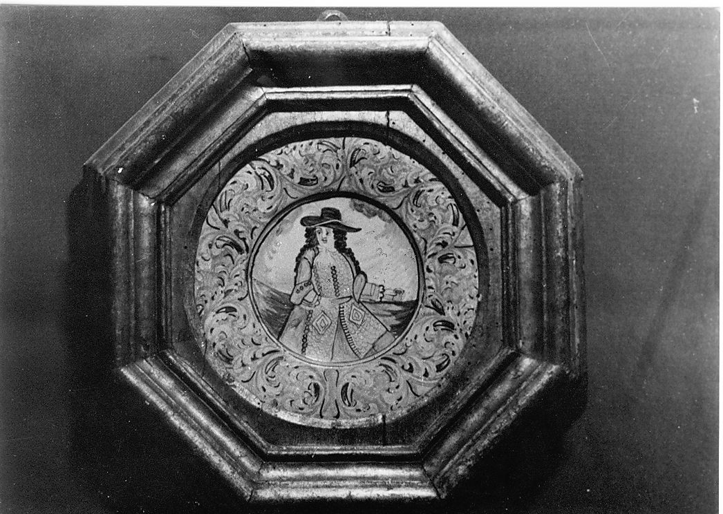 cavaliere (piatto da parata) - manifattura Italia centrale (fine sec. XVI)