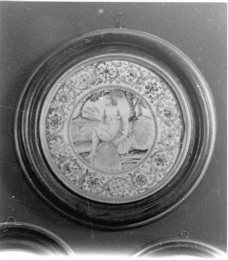 allegoria della estate (piatto) - manifattura Italia centrale (seconda metà sec. XVIII)