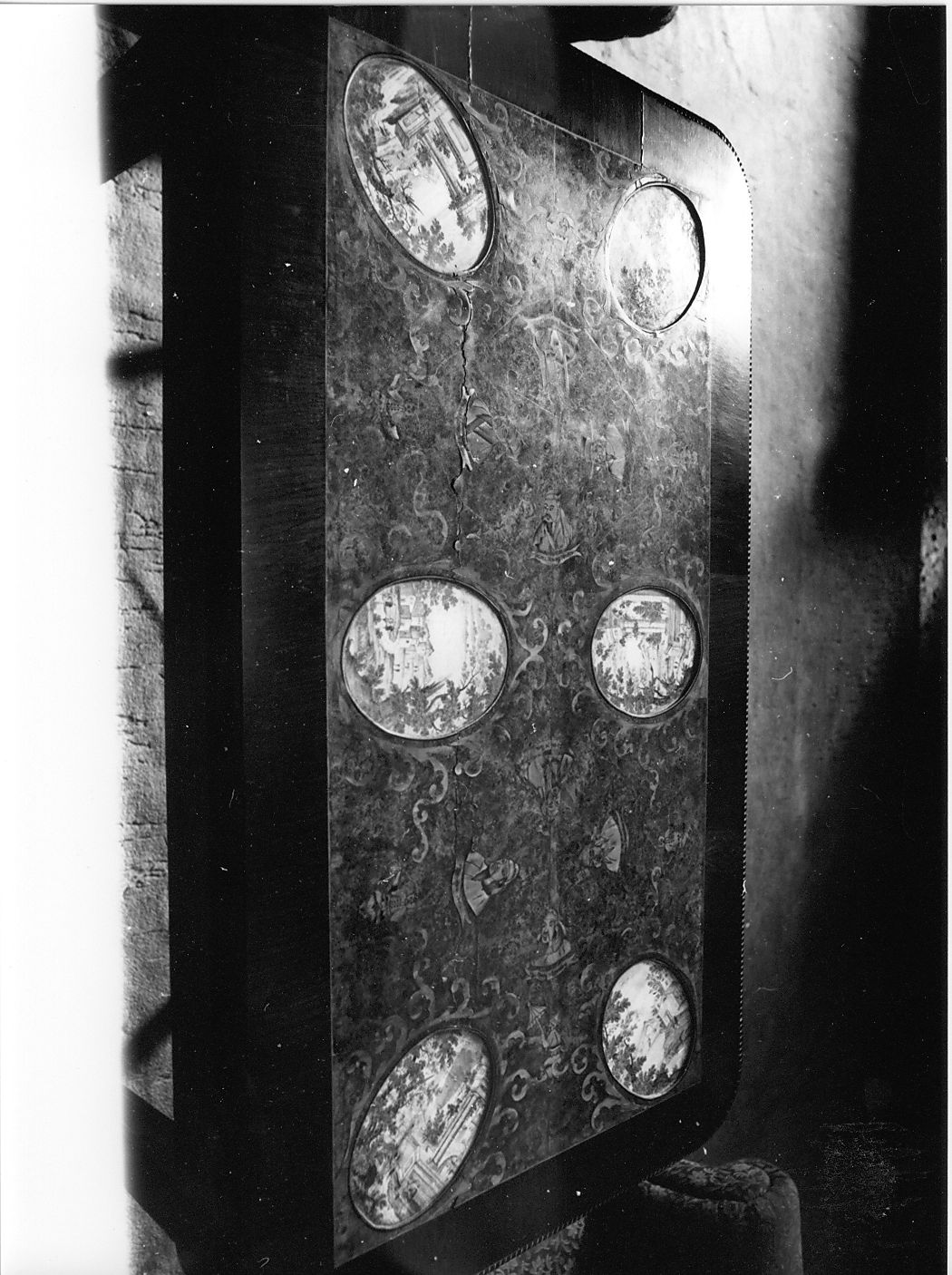 paesaggio (tavolino) - manifattura Italia centrale (fine sec. XVIII)