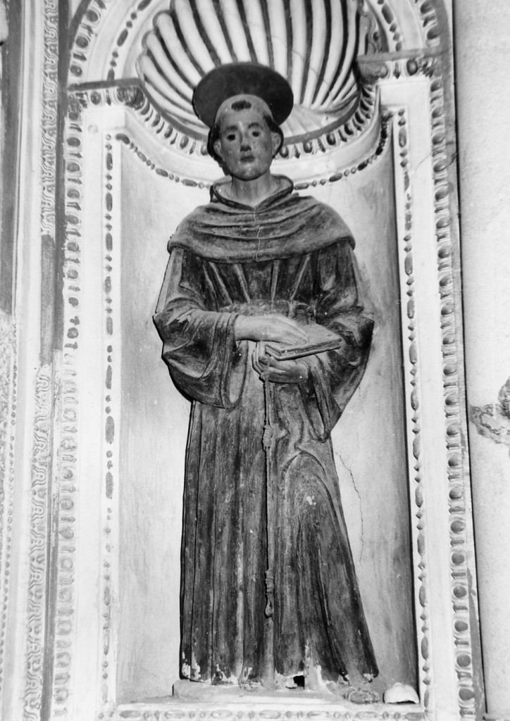 Santo (statua) - ambito abruzzese (sec. XVII)