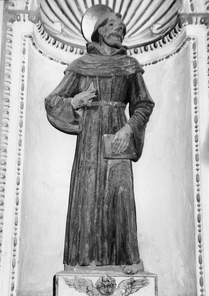 San Francesco d'Assisi (statua) - ambito abruzzese (sec. XVII)