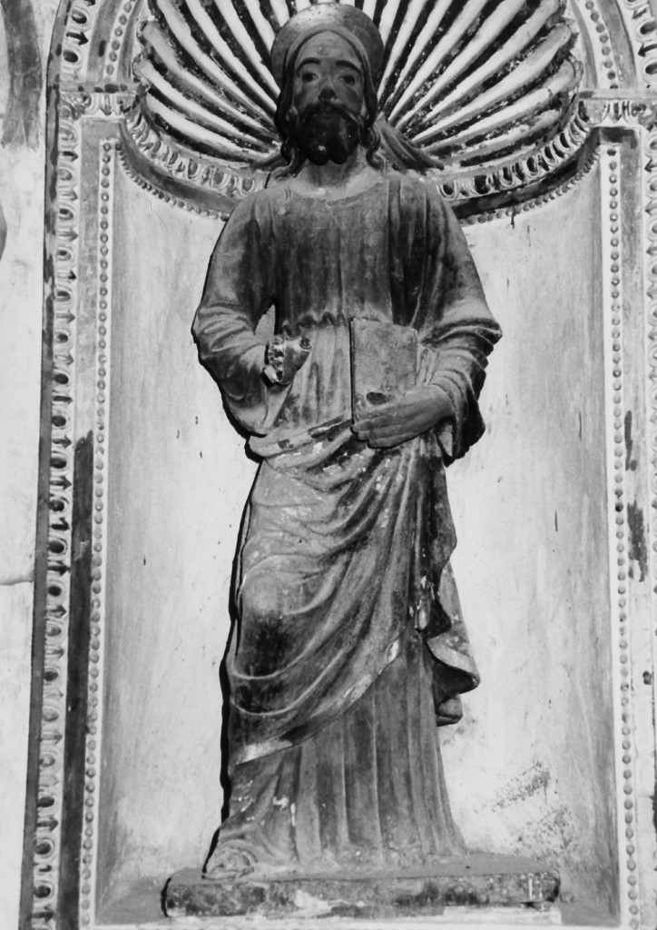 Cristo redentore benedicente (statua) - ambito abruzzese (sec. XVII)