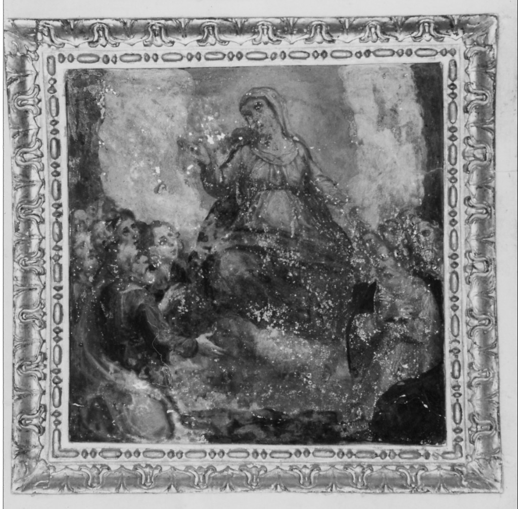 assunzione della Madonna (dipinto) di Perada D (attribuito) (seconda metà sec. XVII)