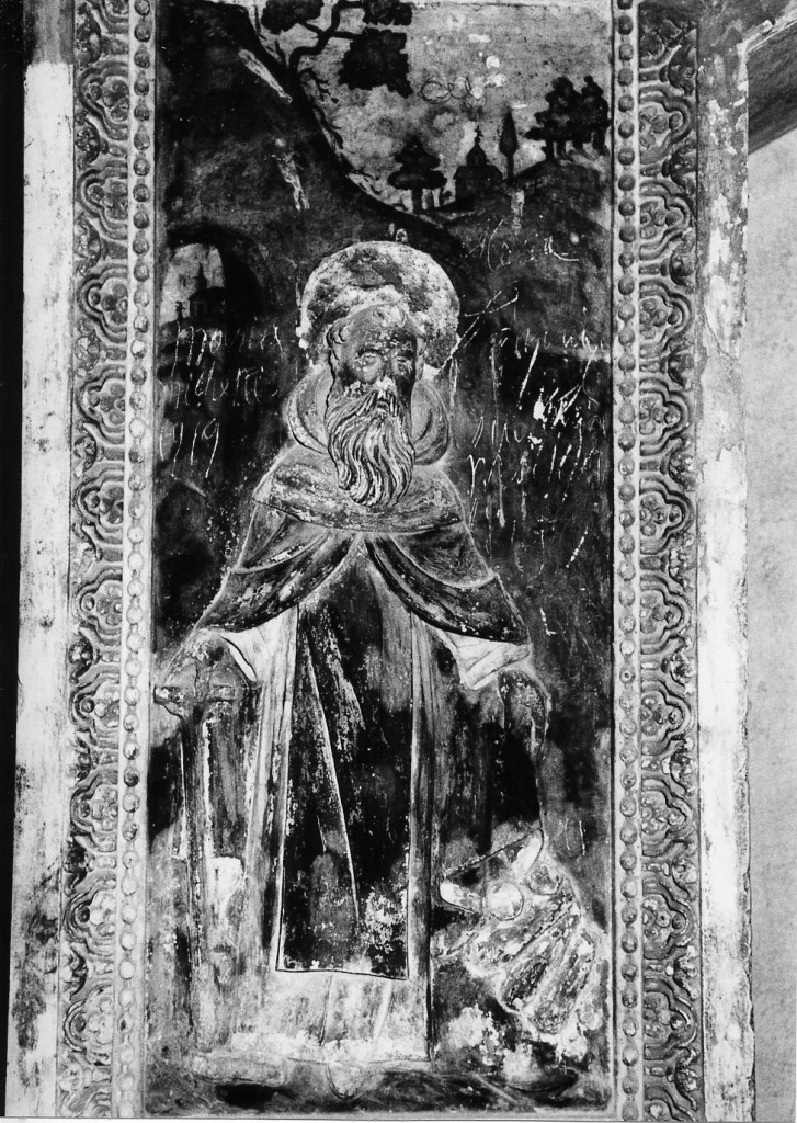 Sant'Antonio Abate nel deserto (rilievo) - ambito lombardo (sec. XVII)