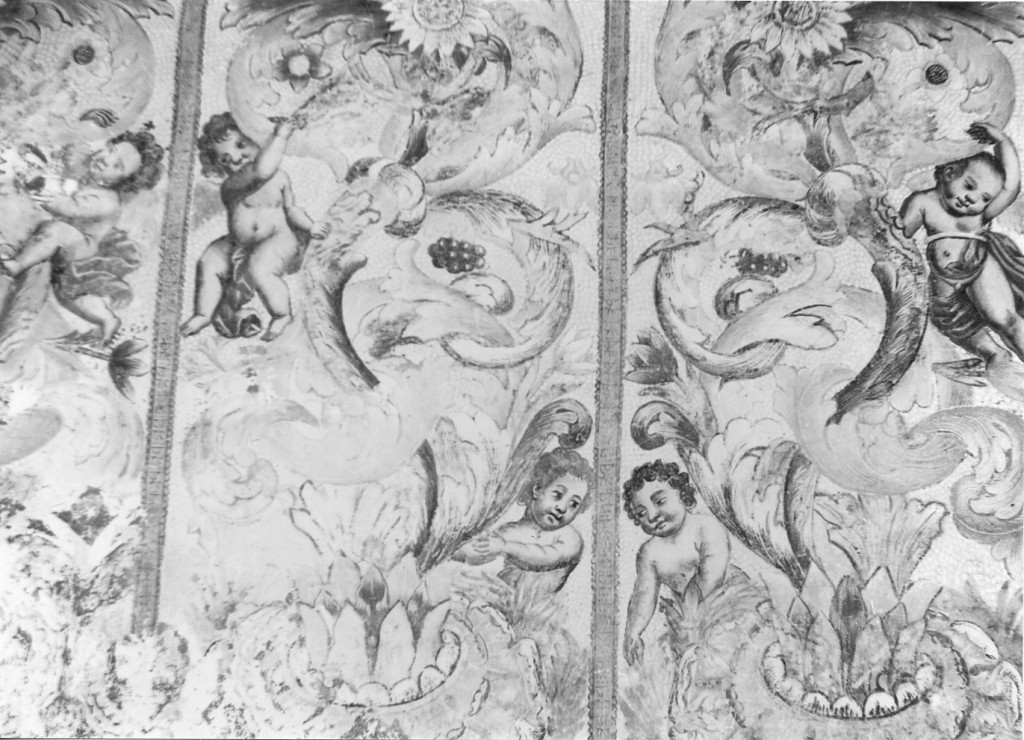 decorazione pittorica - ambito romano (fine sec. XVII)