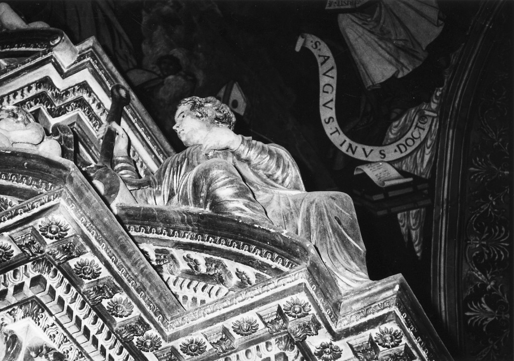 allegoria (rilievo, coppia) - ambito abruzzese (metà sec. XVII)