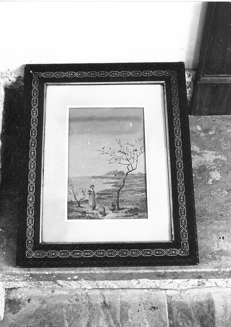 paesaggio (dipinto) - ambito italiano (sec. XX)