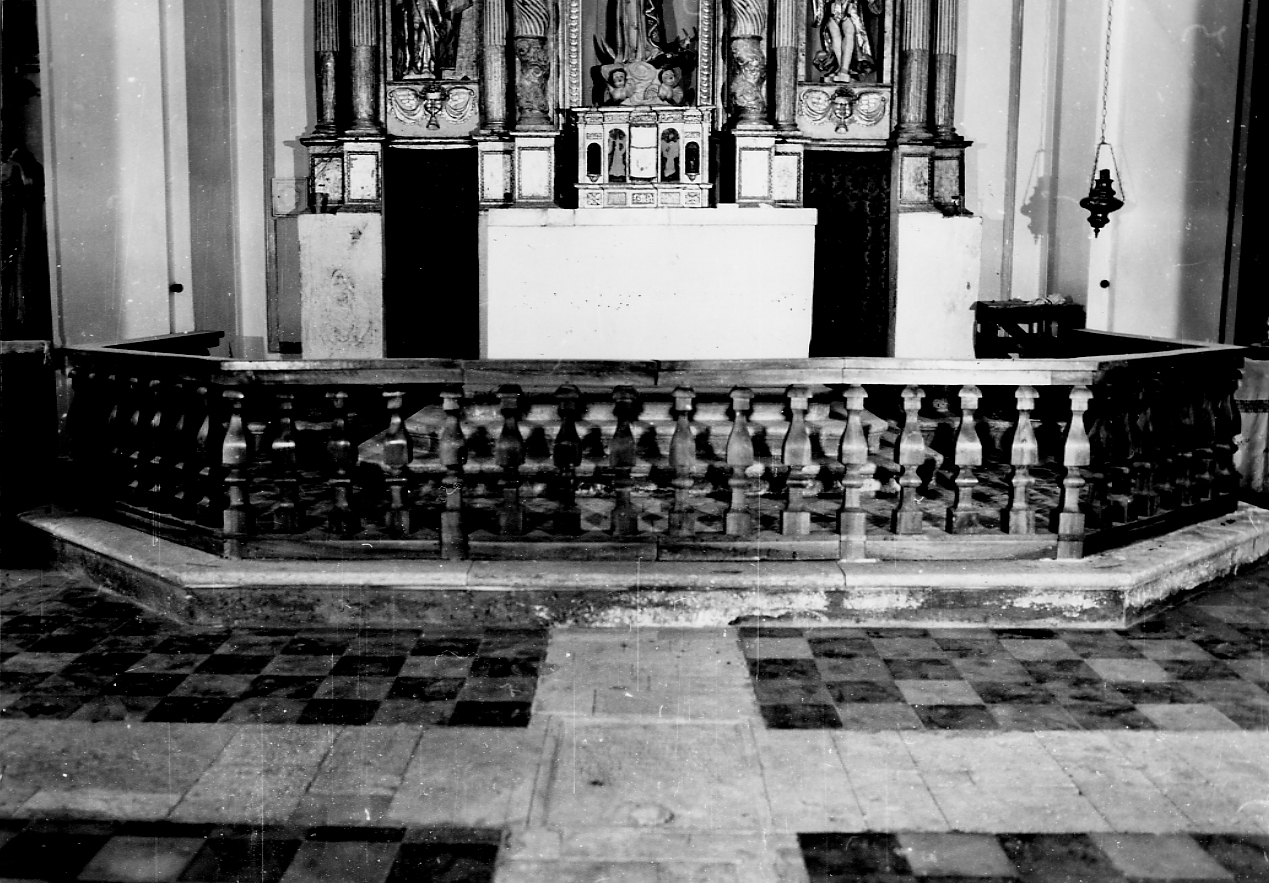 balaustrata, opera isolata - bottega abruzzese (sec. XX)