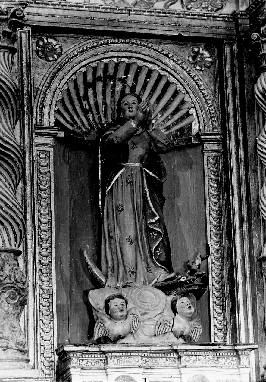 Madonna Immacolata (statua, opera isolata) - bottega abruzzese (sec. XVIII)