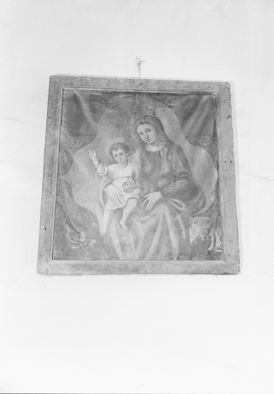 Madonna con Bambino (dipinto, opera isolata) - ambito abruzzese (sec. XIX)
