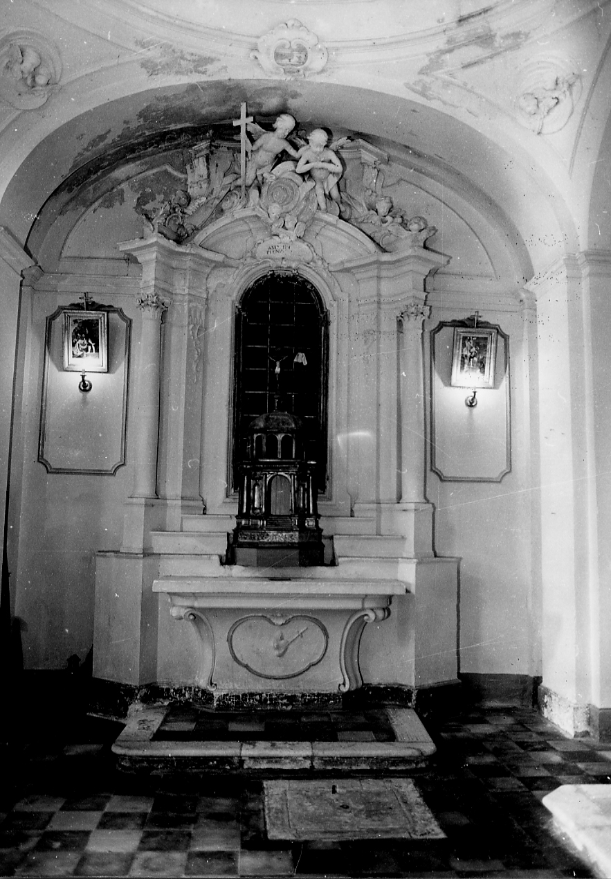 altare, opera isolata - bottega abruzzese (fine/inizio secc. XVIII/ XIX)