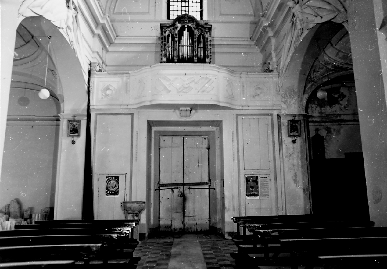 cantoria, opera isolata - bottega abruzzese (fine/inizio secc. XVIII/ XIX)