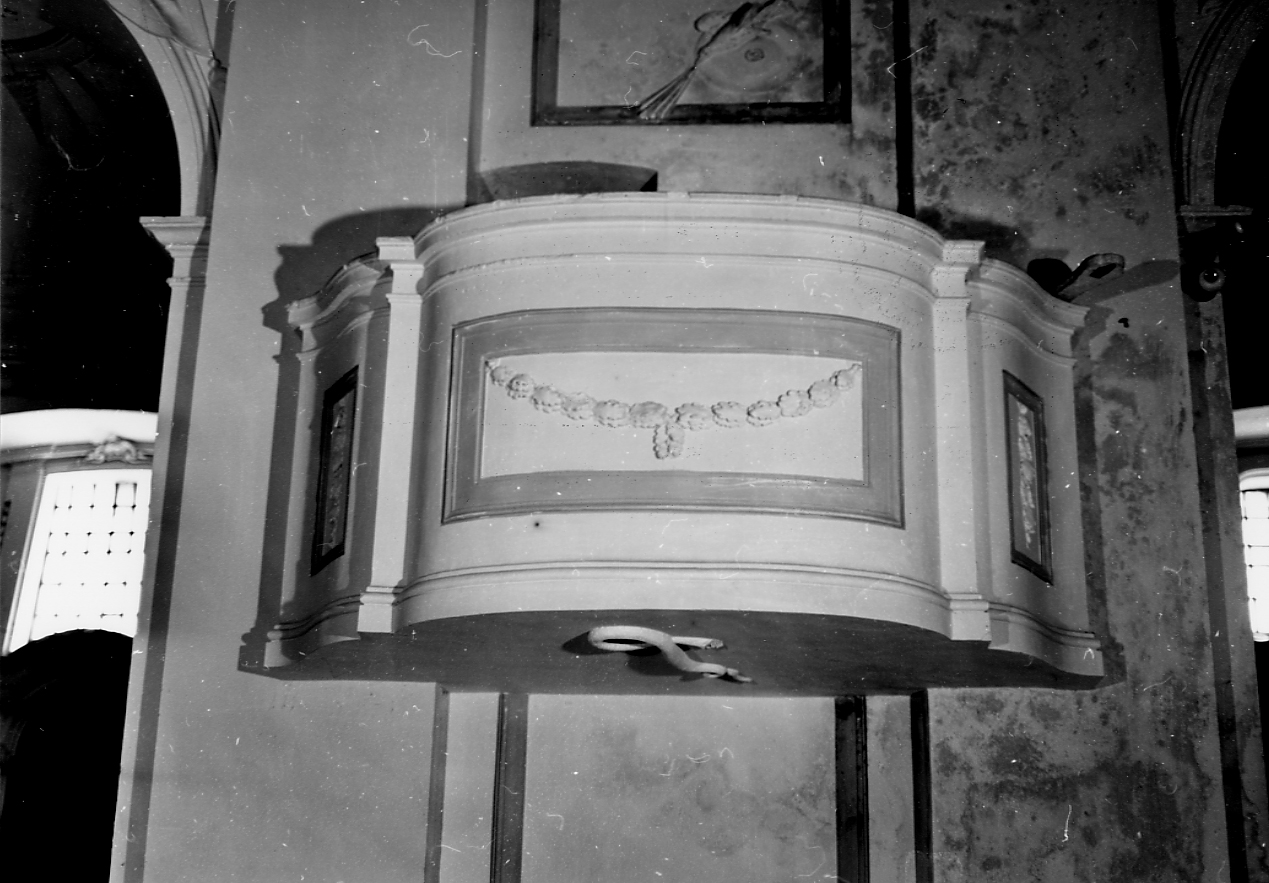 cantoria, opera isolata - bottega abruzzese (fine/inizio secc. XVIII/ XIX)